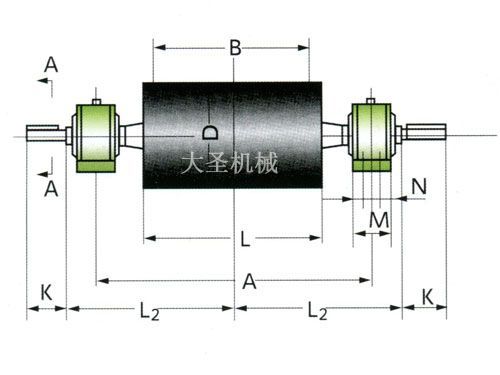 DTⅡ型傳動(dòng)滾筒